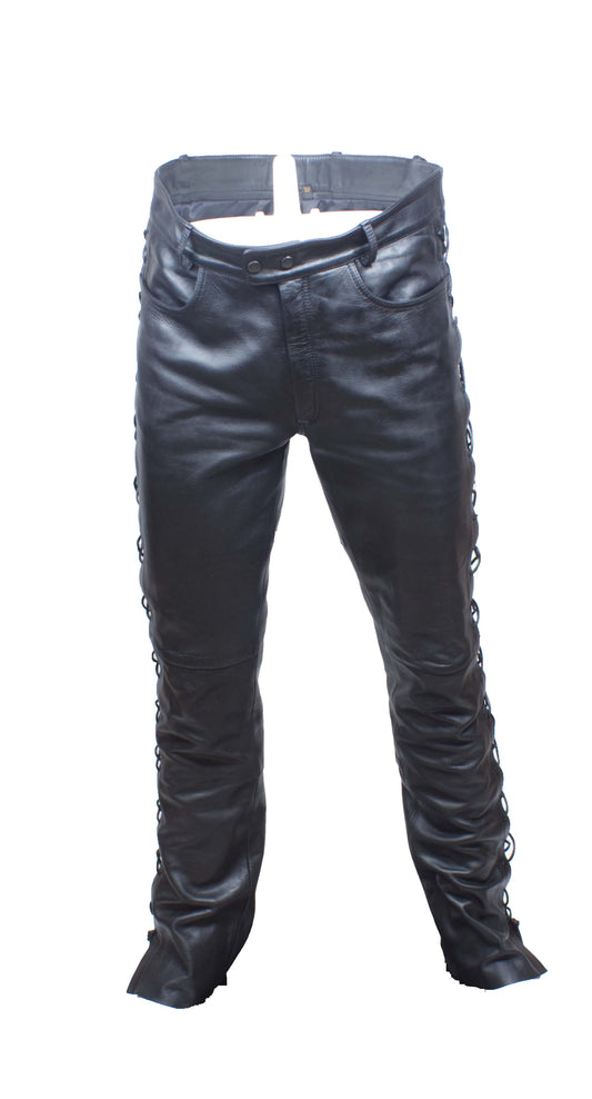 Titan Schnürlederhose Frontansicht